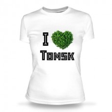 Футболка Я люблю Томск